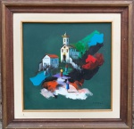 M.A. MOREIRA - Óleo sobre tela (OST) - Caeté/MG 1946 - Rio de Janeiro/RJ 1985. Assinatura no CID. Dimensões: 58 cm X 98 cm (Alt./Larg.).
