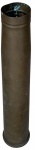MILITARIA - Belíssima peça decorativa - Antiga e Rara Cápsula deflagrada de munição Naval - Em bronze - CANHÃO 40mm MK1 - Medida: 31cm de comprimento x 6cm de diâmetro maior.