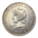 Brasil, 2.000 Réis 1912, Prata: (0.900) - 20gr - 33mm. 