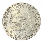 Portugal, 100 Escudos 1987, `I Série Descobrimentos - À Descoberta da África - Cabo Bojador`, Cupro-Níquel. 