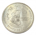 Portugal, 200 Escudos 1997, `VIII Série dos Descobrimentos - A Missionação Cristã e os Descobrimentos: Irmão Bento Góis`, Cupro-Níquel.     