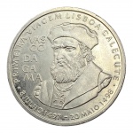 Portugal, 200 Escudos 1998, `IX Série dos Descobrimentos - Vasco da Gama e o Caminho Marítimo para a Índia: Vasco da Gama`, Cupro-Níquel.    