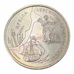 Portugal, 200 Escudos 1998, `IX Descobrimentos - Vasco da Gama e o Caminho Marítimo para a Índia: Terras do Natal`, Cupro-Níquel.    