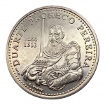 Portugal, 200 Escudos 1999, `X Série dos Descobrimentos - A Descoberta do Brasil: Duarte Pacheco Pereira`, Cupro-Níquel. 