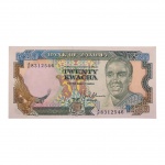 Cédula da Zambia, 20 Kwacha FE. 