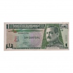 Cédula da Quatemala, 1 Quetzal 1996 FE. 