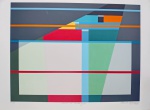 Paulo Calazans, Varal de Fortaleza, gravura, tiragem 56/100, 50x70cm, sem moldura