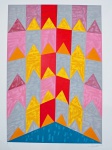 Zi Facella, Bandeiras, gravura, PI, 70x50cm, sem moldura
