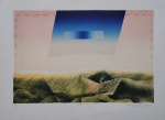 Inácio Ramos, Isocromia, gravura, tiragem 2/100, 1985, 25x35cm, sem moldura, necessita de limpeza