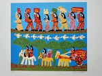 Antonio Poteiro, Fuga, gravura, tiragem 53/100, 36x48cm, sem moldura, Edição Póstuma
