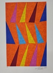 Zi Facella, Composição, gravura PA, 50x35cm, 2023, sem moldura