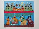 Antonio Poteiro, Natividade, gravura, tiragem 91/100, 36x48cm, sem moldura, Edição Póstuma