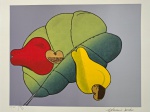 Aldemir Martins, Cajus, gravura, tiragem 29/100, 37x46cm, Edição Póstuma, sem moldura