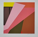 Antonio Peticov, Composição, gravura, tiragem 95/100, 2014, 50x50cm, sem moldura