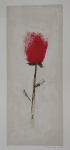 Olímpia Couto, Rosa, gravura, tiragem 55/100, 70x31cm, sem moldura