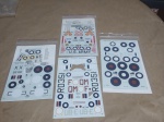 Lote composto por 4 cartelas de decalques Aeromaster na escala 1/48, 3 iniciados e 1 inteiro!Se necessário solicitar mais fotos, vídeos ou perguntas para análise . Lembre-se de questionar sobre todas as dúvidas até o dia anterior ao dia do pregão ao vivo, solicite fotos e informações se necessário !Antes de efetuar lances, leia as informações importantes e os termos e condições com atenção! Dúvidas devem ser enviadas via WhatsApp (24) 992260836 Grato a todos!!!!