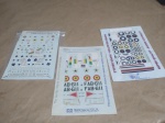 Lote composto por 3 cartelas de decalques nas escalas 1/48 e 1/72: cortados!Se necessário solicitar mais fotos, vídeos ou perguntas para análise . Lembre-se de questionar sobre todas as dúvidas até o dia anterior ao dia do pregão ao vivo, solicite fotos e informações se necessário !Antes de efetuar lances, leia as informações importantes e os termos e condições com atenção! Dúvidas devem ser enviadas via WhatsApp (24) 992260836 Grato a todos!!!!