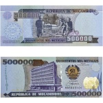 C32 - Cédula Moçambique 500.000 Meticais 2003