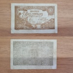 C52 - Cédula Portugal 10 Centavos 1917
