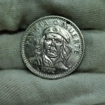 E84 - Moeda Cuba Ch Guevara 3 Pesos 1992