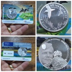 Moeda Holanda - 5 euros - Ano 2016 - Cobre banhado em prata  - 10,5g - 29 mm - KM# 369 -  BLISTER OFICIAL. Séries: UNESCO World Heritage