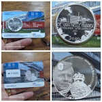 Moeda Holanda - 5 euros - Ano 2015 - Cobre banhado em prata  - 10,5g - 29 mm - KM# 362 -  BLISTER OFICIAL. Van Nellefabriek