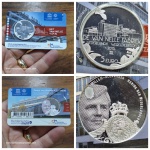 Moeda Holanda - 5 euros - Ano 2015 - Cobre banhado em prata  - 10,5g - 29 mm - KM# 362 -  BLISTER OFICIAL. Van Nellefabriek