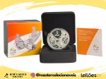 Moeda do Brasil - 5 Reais - Olimpiadas Rio 2016 - Forró 2015 - Prata (.925) - 27 g - 40 mm - Completa no estojo com certificado Original CMB - Série Música - Cat. P757b