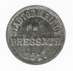 Numismática - Magnífica peça proveniente de coleção adquirida na Alemanha, fruto de anos de garimpo. Oportunidade - Notgeld.
Pressath, 1917