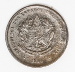 Numismática Brasil - 20 Réis `Vintem poupado, vintem ganho` - Proveniente de coleção.
1894