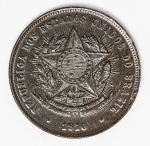 Numismática Brasil - 20 Réis `Vintem poupado, vintem ganho` - Proveniente de coleção.
1910 - Magnífica