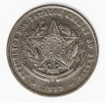 Numismática Brasil - 20 Réis `Vintem poupado, vintem ganho` - Proveniente de coleção.
1912