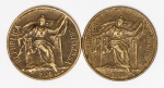 Numismática Portugal - 2 peças de 50 centavos - 1926