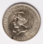 Numismática Brasil - 1000 Réis, 1911
