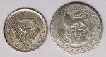 Numismatica USA - 2 peças em prata
