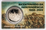 Numismática Brasil - 2 Reais - Bicentenário da Independência - 2 reais - 2022