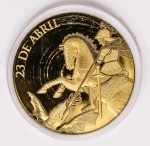 Numismática Brasil - Medalha Comemorativa - São Jorge - 40mm - Casa da Moeda - Esgotada, Magnífica peça