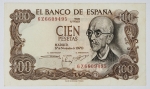 Numismática Espanha - 100 Pesetas - 1970  - Perfeita
