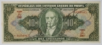 Numismática Brasil - 10 Cruzeiros lindamente autografada