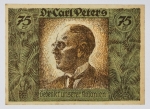 Numismática África Alemã - Peça cada vez mais rara, já centenária. Vamos apregoar individualmente várias peças provenientes de importante coleção europeia.
Oportunidade para completar sua coleção!!!
Carl Peters
