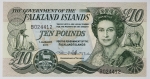 Numismática Falklands - 10 Libras - 2011