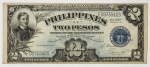 Numismática Filipinas - Two Pesos. Victory 66 - Linda peça P95 - 1944