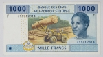 Numismática - Estados do Oeste Africano - Guiné Equatorial - 1000 Francos - 2002