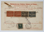 Filatelia Brasil - Vale Postal Nacional - Vale ressaltar que após o pagamento, o vale deveria ser destruído. Peça importante da filatelia brasileira.
Bairro de Santo Antonio para Bahia - 81$000 Réis