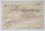 Filatelia Brasil - Vale Postal Nacional - Vale ressaltar que após o pagamento, o vale deveria ser destruído. Peça importante da filatelia brasileira.
Diamantina - 14$400 Réis - 1916 para o redator do periódico `O Malho` - Histórico