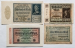Numismática Alemanha - 4 peças Inflacionárias