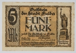 Numismática Alemanha - Cédula do Pós Guerra e Inflacionário. Fez parte de importante coleção europeia.
Vale ressaltar que será apregoada individualmente. Não catalogamos as peças mas aconselhamos para maiores informações Deutsches Notgeld de Anton Geiger, 1918-21 e 1914-15 de Hans Jurg
Grande oportunidade para possibilidade de peças inéditas, raras e belas. Aconselhamos análise apurada!!
5 Marcos, 1919