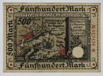 Numismática Alemanha - Cédula do Pós Guerra e Inflacionário. Fez parte de importante coleção europeia.
Vale ressaltar que será apregoada individualmente. Não catalogamos as peças mas aconselhamos para maiores informações Deutsches Notgeld de Anton Geiger, 1918-21 e 1914-15 de Hans Jurg
Grande oportunidade para possibilidade de peças inéditas, raras e belas. Aconselhamos análise apurada!!
500 Marcos, 1922 - Müllhausen - Linda peça