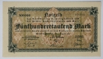 Numismática Alemanha - Cédula do Pós Guerra e Inflacionário. Fez parte de importante coleção europeia.
Vale ressaltar que será apregoada individualmente. Não catalogamos as peças mas aconselhamos para maiores informações Deutsches Notgeld de Anton Geiger, 1918-21 e 1914-15 de Hans Jurg
Grande oportunidade para possibilidade de peças inéditas, raras e belas. Aconselhamos análise apurada!!
500.000 Marcos, 1923 - Reckling Hausen - Flor de Estampa