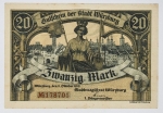 Numismática Alemanha - Cédula do Pós Guerra e Inflacionário. Fez parte de importante coleção europeia.
Vale ressaltar que será apregoada individualmente. Não catalogamos as peças mas aconselhamos para maiores informações Deutsches Notgeld de Anton Geiger, 1918-21 e 1914-15 de Hans Jurg
Grande oportunidade para possibilidade de peças inéditas, raras e belas. Aconselhamos análise apurada!!
20 Marcos - Wurzburg, 1918 - Magnífica vinheta - Para resgate em 1919